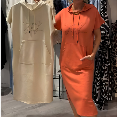 Lucia | Vestido con capucha casual