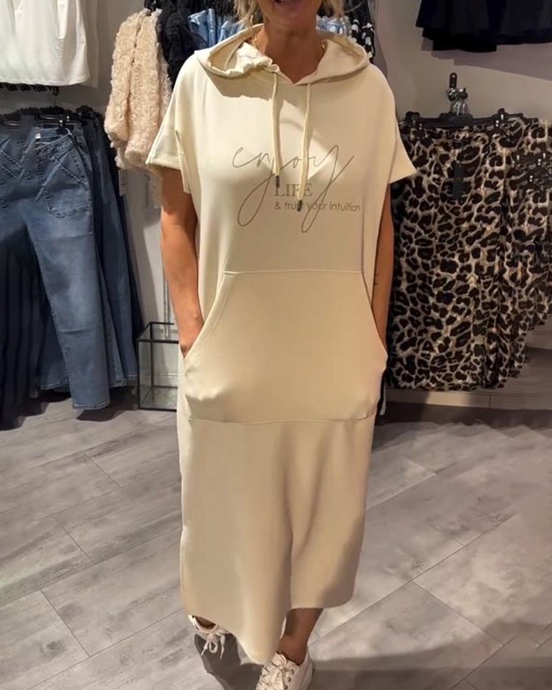 Lucia | Vestido con capucha casual