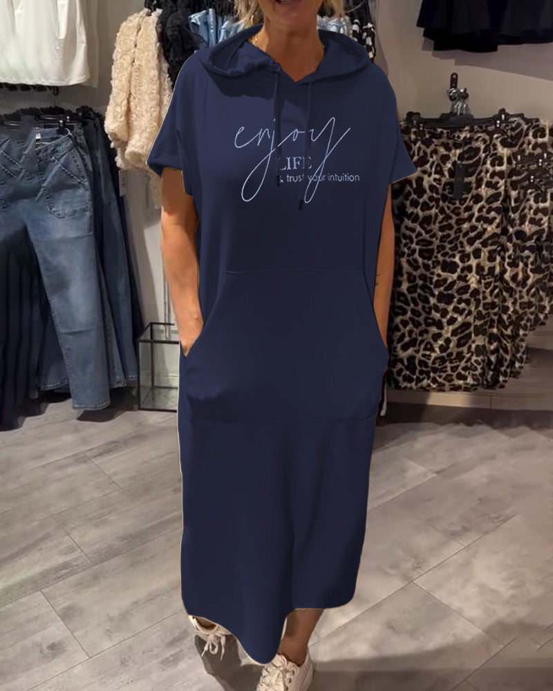 Lucia | Vestido con capucha casual