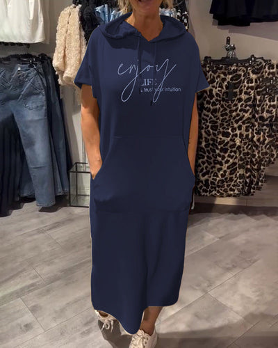 Lucia | Vestido con capucha casual