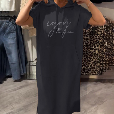 Lucia | Vestido con capucha casual