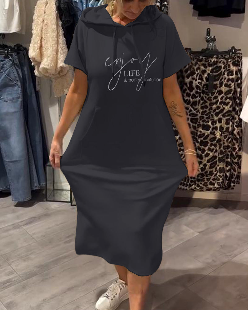 Lucia | Vestido con capucha casual