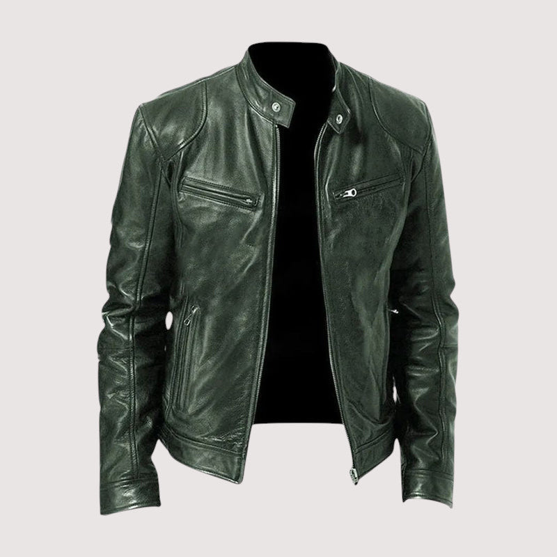Fran | Chaqueta de cuero para hombre