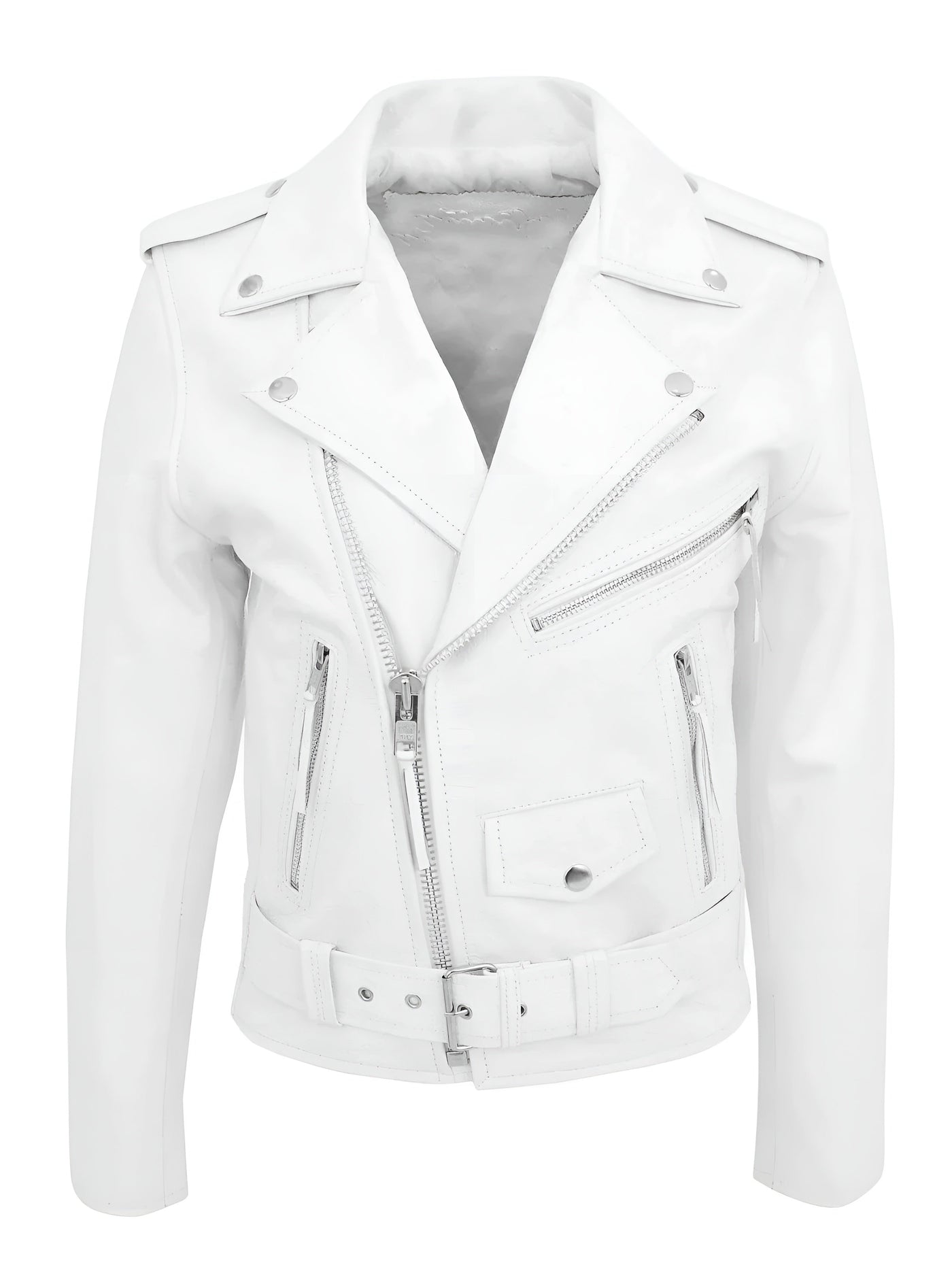 Fabro | Chaqueta de cuero clásica de motorista