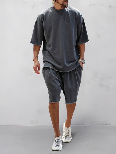 Conjunto deportivo casual liso