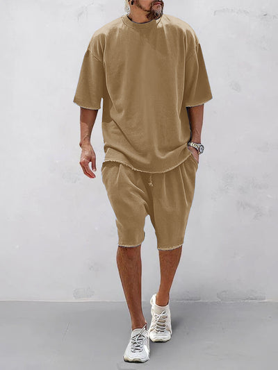 Conjunto deportivo casual liso