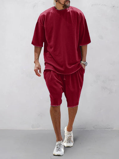 Conjunto deportivo casual liso