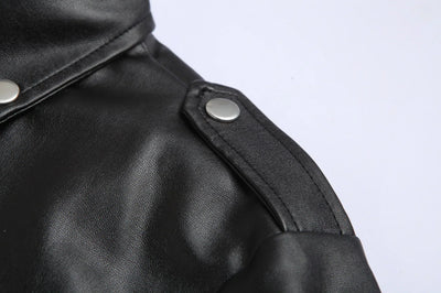 Fabro | Chaqueta de cuero clásica de motorista