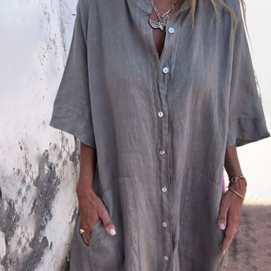 Julia | Vestido de verano desenfadado con un toque Ibiza