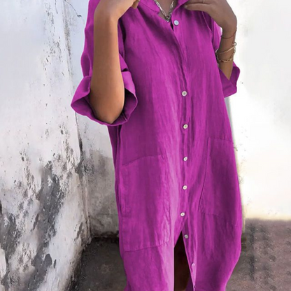 Julia | Vestido de verano desenfadado con un toque Ibiza